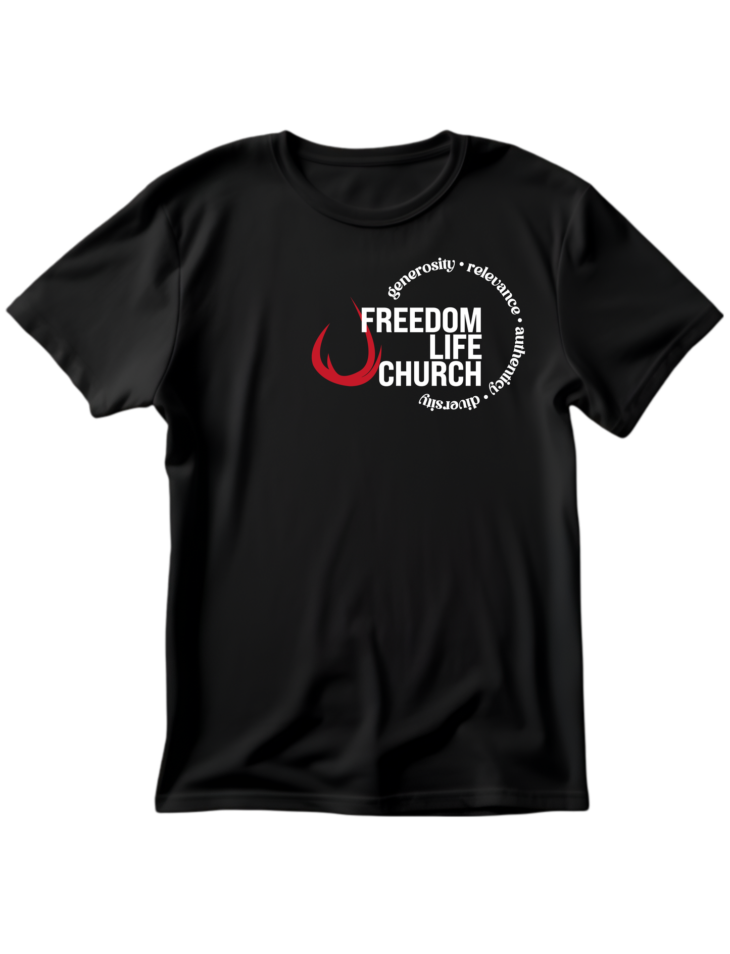 Freedom Life - Short Sleeve T-shirt - GRAD2