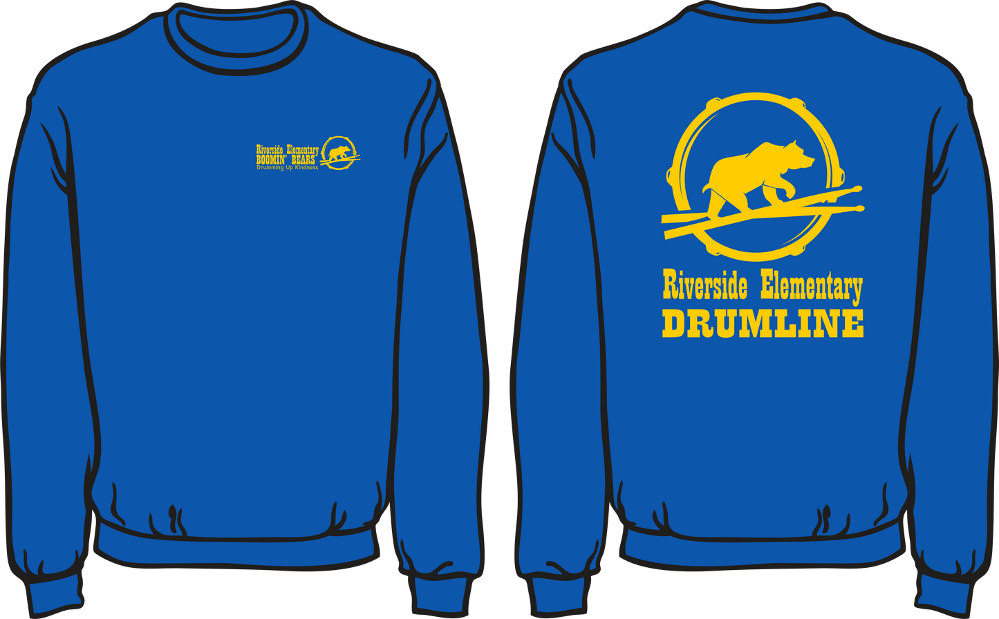 Riverside ES Drumline Crewneck Sweatshirt
