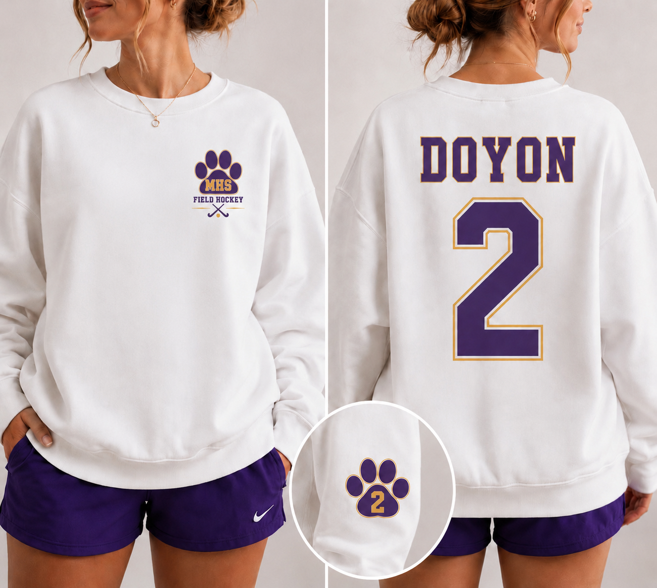 MHS Field Hockey Crewneck Sweatshirt