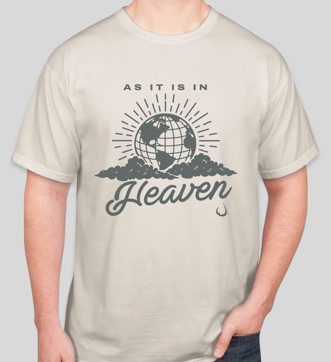 Freedom Life - Short Sleeve T-shirt - As It Is Clouds