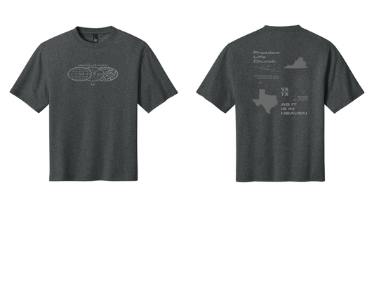 Freedom Life - Short Sleeve T-shirt - As it is Globes