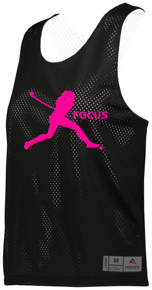 Focus Ladies Mesh Reversible Pinnie