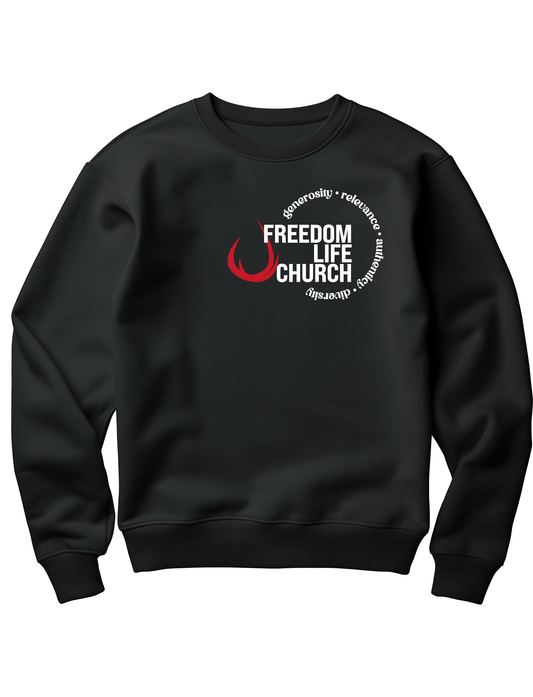 Freedom Life - Crew Sweatshirt - GRAD2