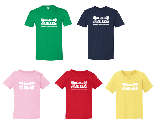 Hidenwood Presbyterian School - Hidenwood Vibes Toddler T-shirt