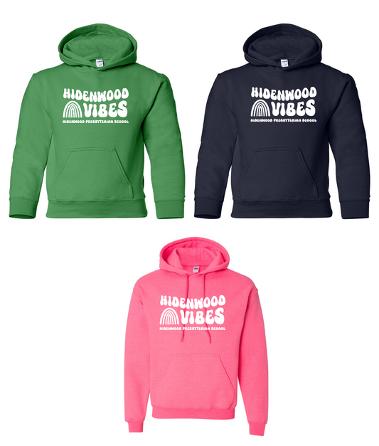Hidenwood Presbyterian School - Hidenwood Vibes Hooded Sweatshirt