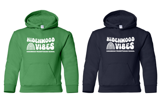 Hidenwood Presbyterian School - Hidenwood Vibes Hooded Sweatshirt