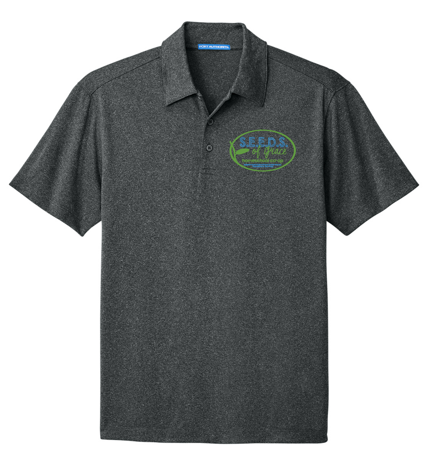 Port Authority® Trace Heather Polo