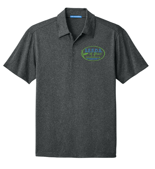 Port Authority® Trace Heather Polo