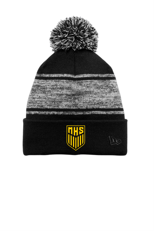 MHS Soccer - New Era ® Knit Chilled Pom Beanie