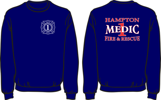 Crewneck Sweatshirt - HFD Medic 1