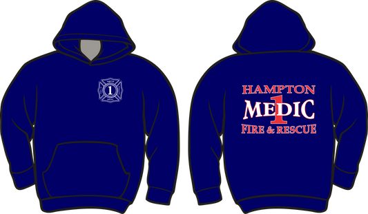 Hooded Sweatshirt - HFD Medic 1