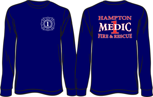 Long Sleeve T-shirt - HFD Medic 1