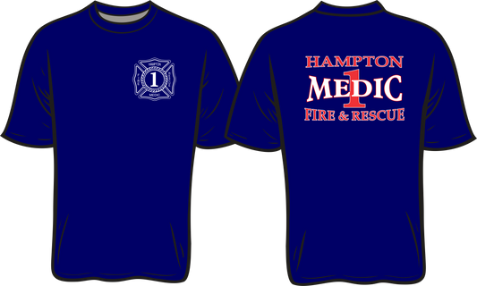 Short Sleeve T-shirt - HFD Medic 1