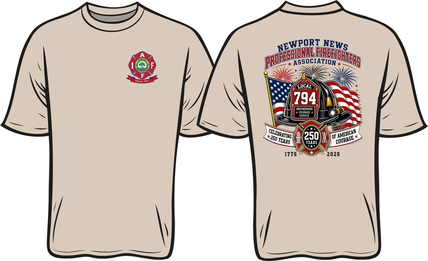 Local 794 - Short Sleeve T-shirt