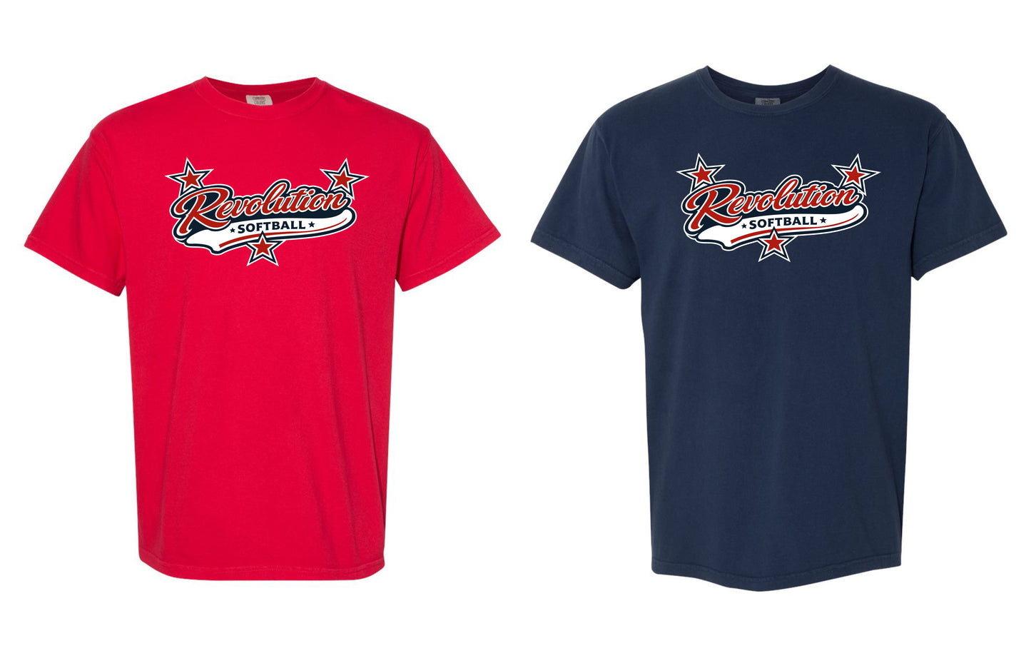 Revolution Softball - Comfort Color Short Sleeve T-shirt
