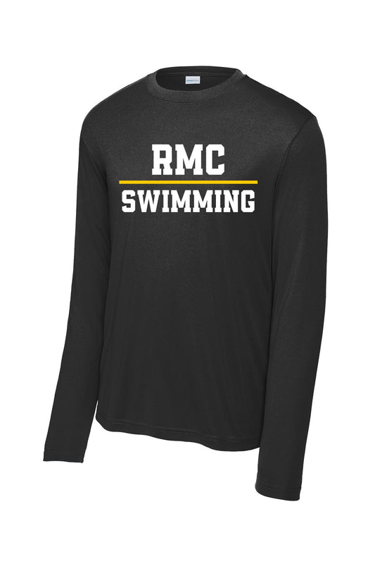 RMC Swimming - Long Sleeve Moisture Wicking T-shirt