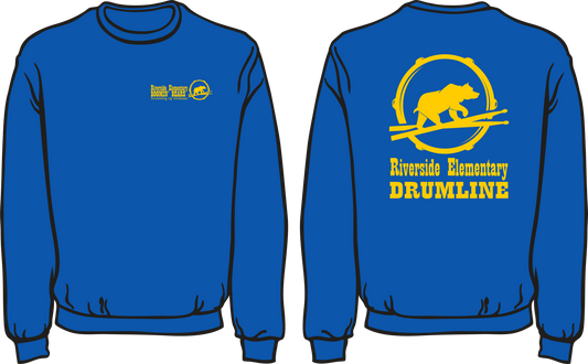 Riverside ES Drumline Crewneck Sweatshirt