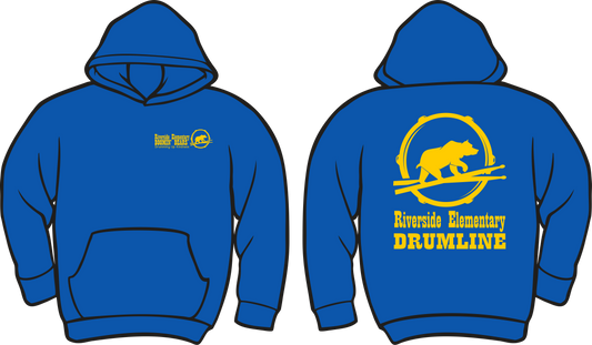 Riverside ES Drumline Hooded Sweatshirt