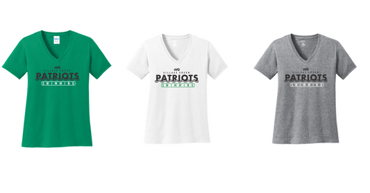 Village Green - Women's V-neck Short Sleeve T-shirt