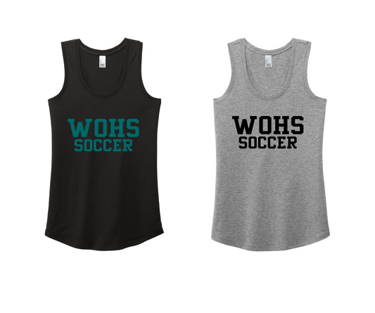 WOHS Soccer - Ladies Tri-Blend Tank